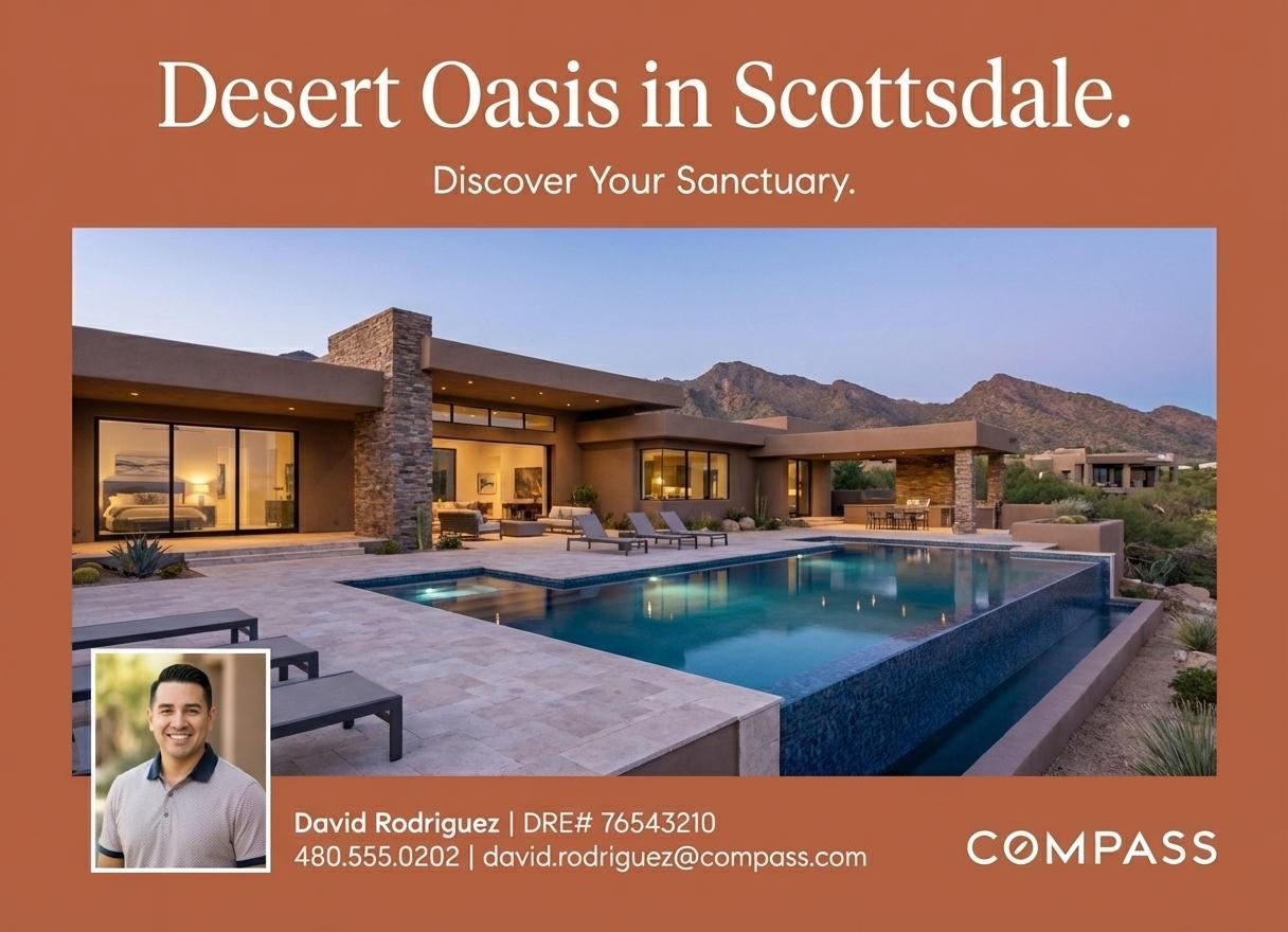 Desert Oasis in Scottsdale — Google Display Ad